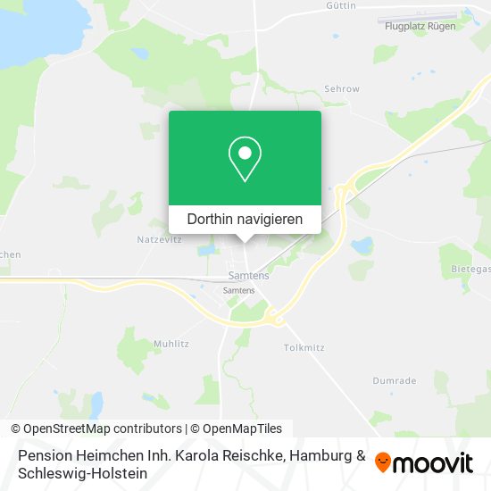 Pension Heimchen Inh. Karola Reischke Karte