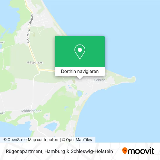 Rügenapartment Karte