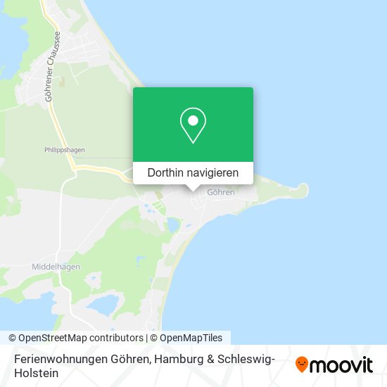 Ferienwohnungen Göhren Karte