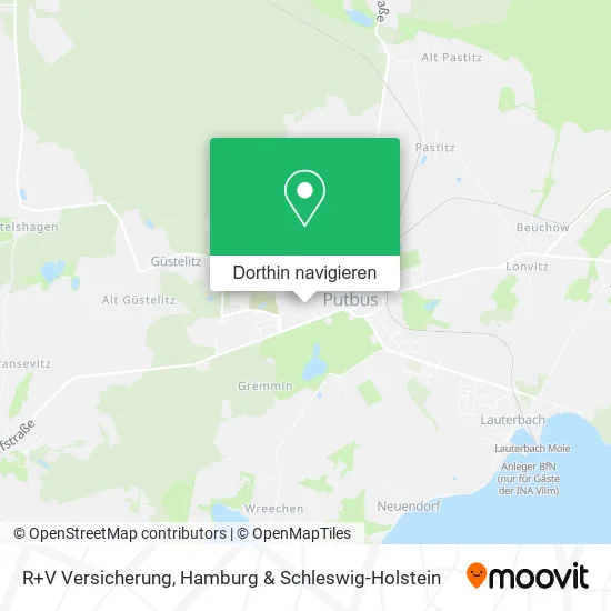 R+V Versicherung Karte