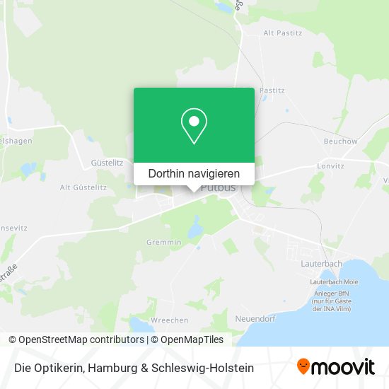 Die Optikerin Karte