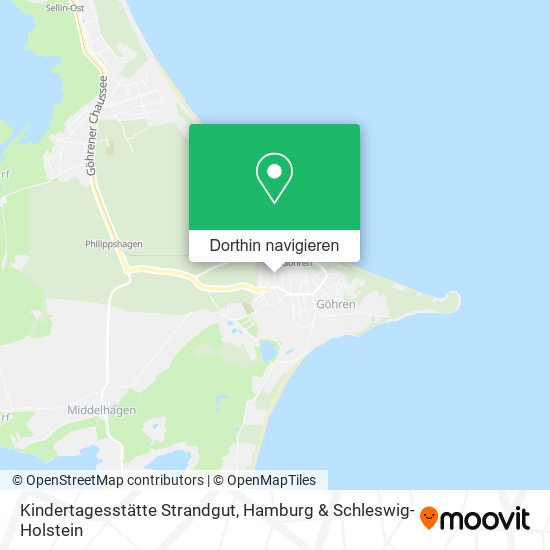 Kindertagesstätte Strandgut Karte