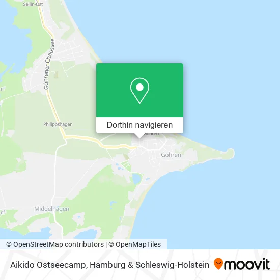 Aikido Ostseecamp Karte