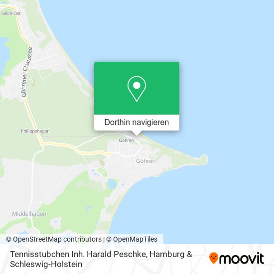 Tennisstubchen Inh. Harald Peschke Karte