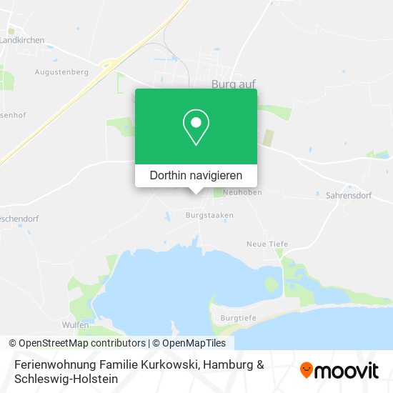 Ferienwohnung Familie Kurkowski Karte