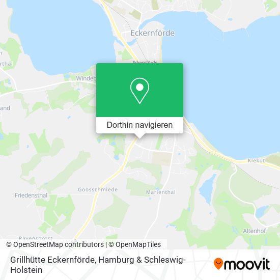 Grillhütte Eckernförde Karte