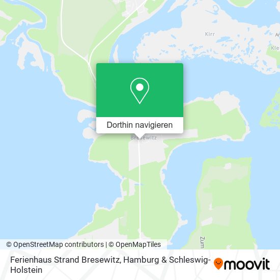 Ferienhaus Strand Bresewitz Karte