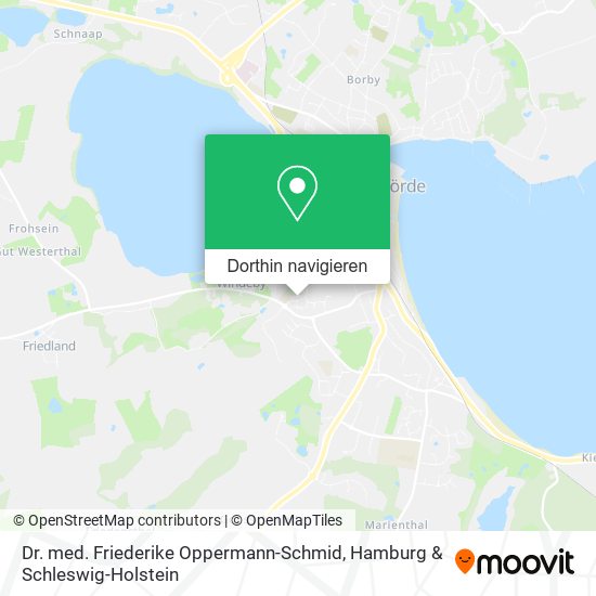 Dr. med. Friederike Oppermann-Schmid Karte