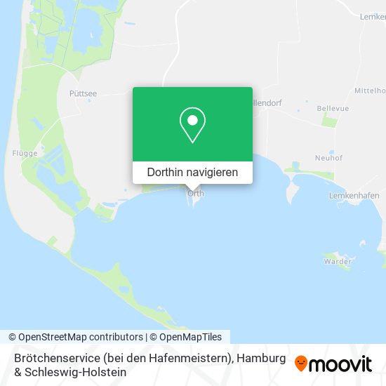 Brötchenservice (bei den Hafenmeistern) Karte