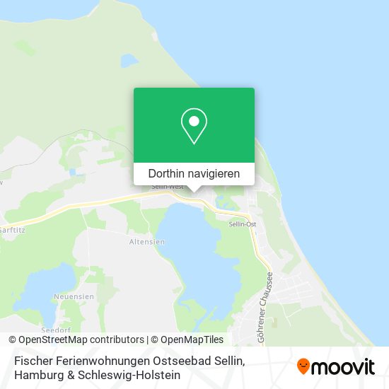 Fischer Ferienwohnungen Ostseebad Sellin Karte