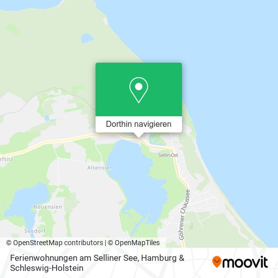 Ferienwohnungen am Selliner See Karte