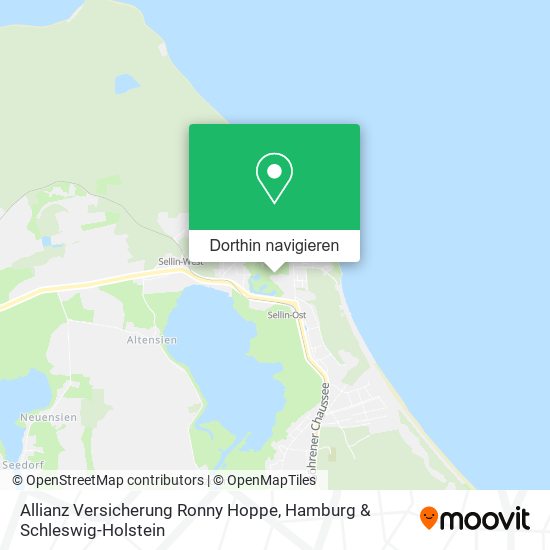 Allianz Versicherung Ronny Hoppe Karte