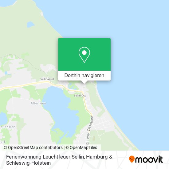 Ferienwohnung Leuchtfeuer Sellin Karte