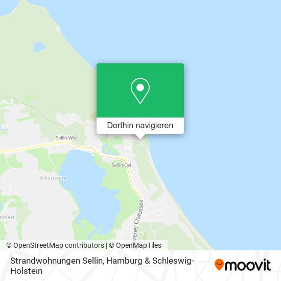 Strandwohnungen Sellin Karte