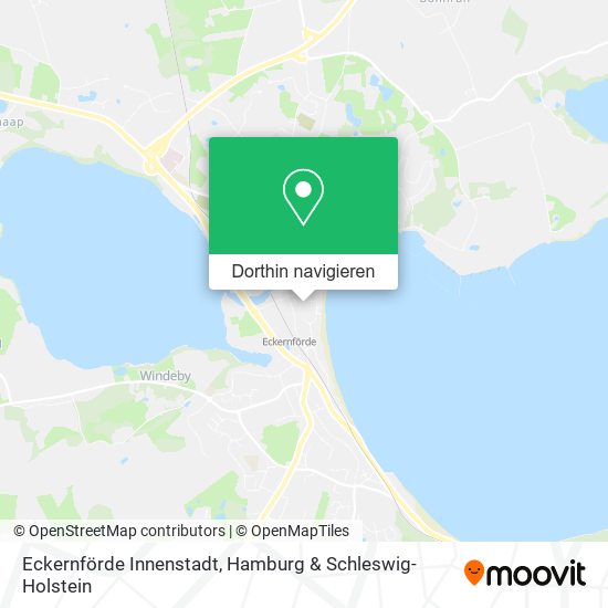 Eckernförde Innenstadt Karte