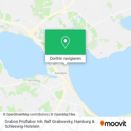 Grabos Prüflabor Inh. Ralf Grabowsky Karte
