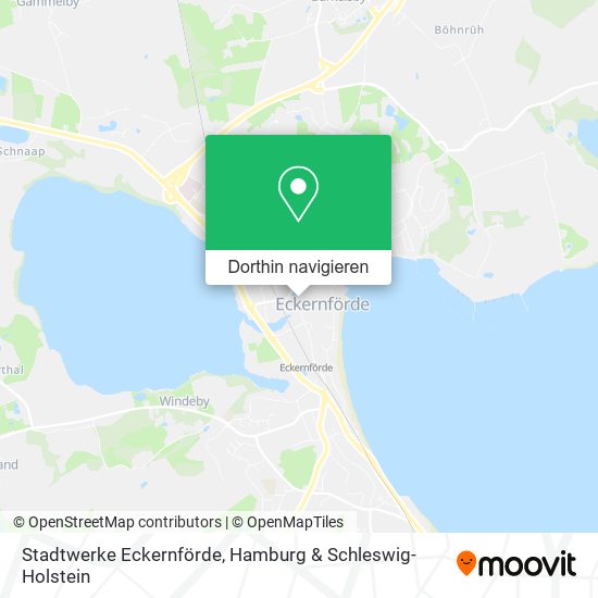 Stadtwerke Eckernförde Karte