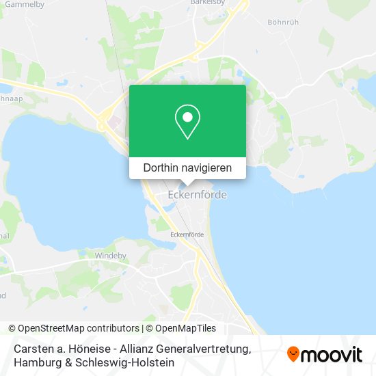 Carsten a. Höneise - Allianz Generalvertretung Karte