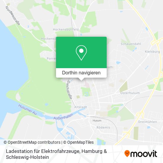 Ladestation für Elektrofahrzeuge Karte