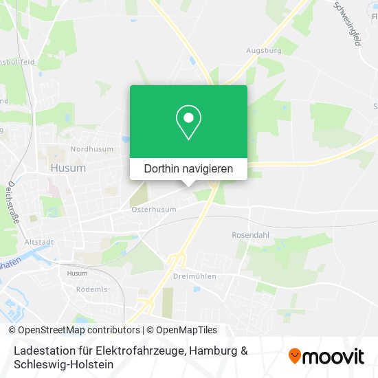 Ladestation für Elektrofahrzeuge Karte