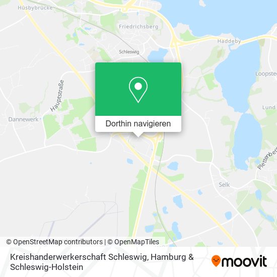 Kreishanderwerkerschaft Schleswig Karte