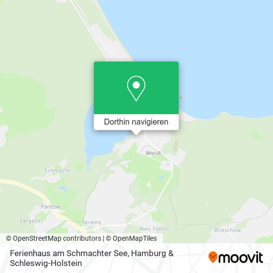 Ferienhaus am Schmachter See Karte