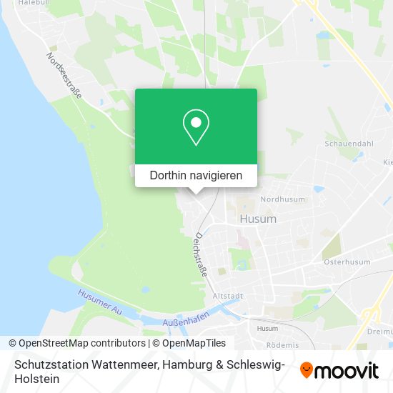 Schutzstation Wattenmeer Karte