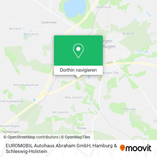 EUROMOBIL Autohaus Abraham GmbH Karte
