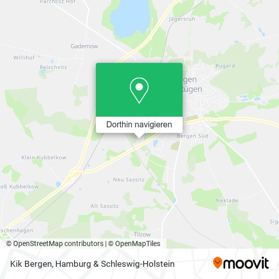 Kik Bergen Karte