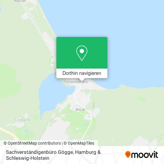 Sachverständigenbüro Gögge Karte