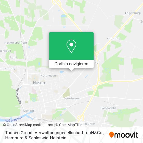 Tadsen Grund. Verwaltungsgesellschaft mbH&Co. Karte