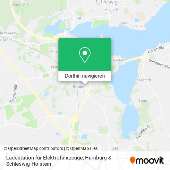 Ladestation für Elektrofahrzeuge Karte