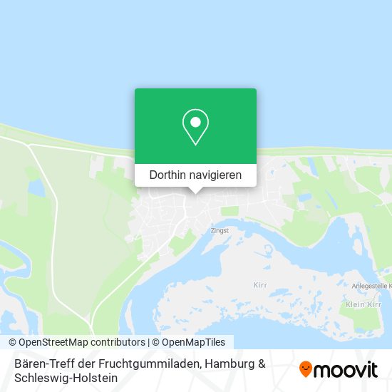 Bären-Treff der Fruchtgummiladen Karte