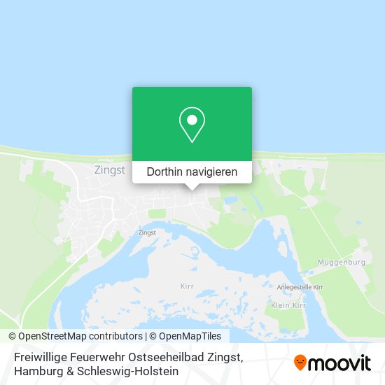 Freiwillige Feuerwehr Ostseeheilbad Zingst Karte