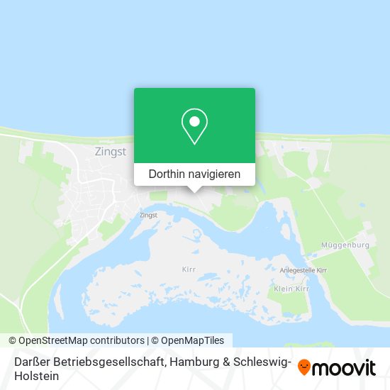 Darßer Betriebsgesellschaft Karte