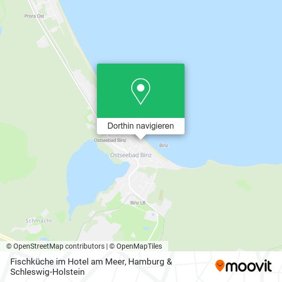 Fischküche im Hotel am Meer Karte