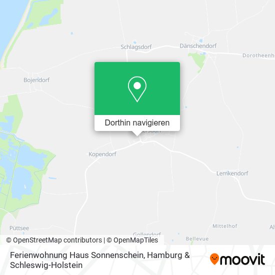 Ferienwohnung Haus Sonnenschein Karte