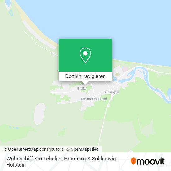 Wohnschiff Störtebeker Karte