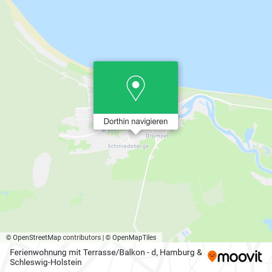 Ferienwohnung mit Terrasse / Balkon - d Karte