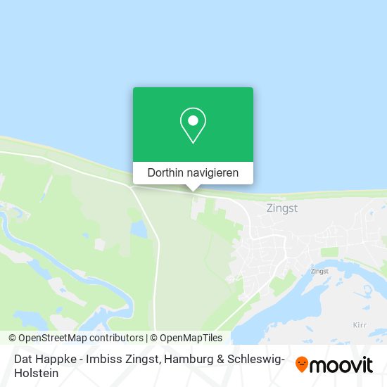 Dat Happke - Imbiss Zingst Karte