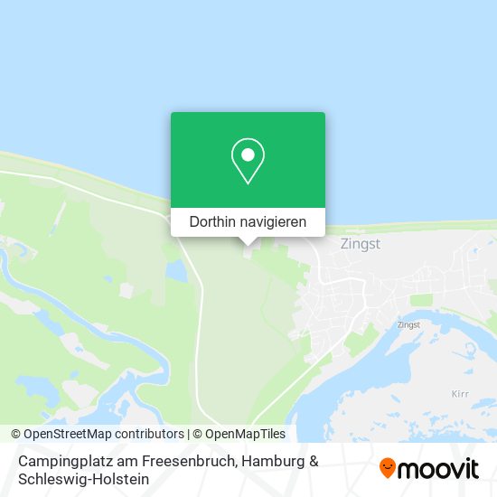 Campingplatz am Freesenbruch Karte