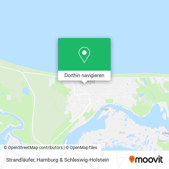 Strandläufer Karte