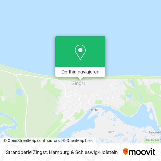 Strandperle Zingst Karte