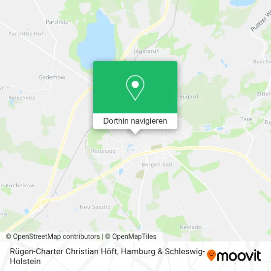 Rügen-Charter Christian Höft Karte