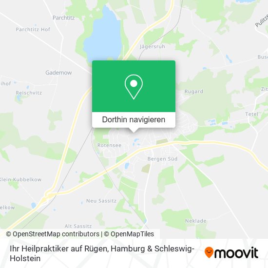 Ihr Heilpraktiker auf Rügen Karte