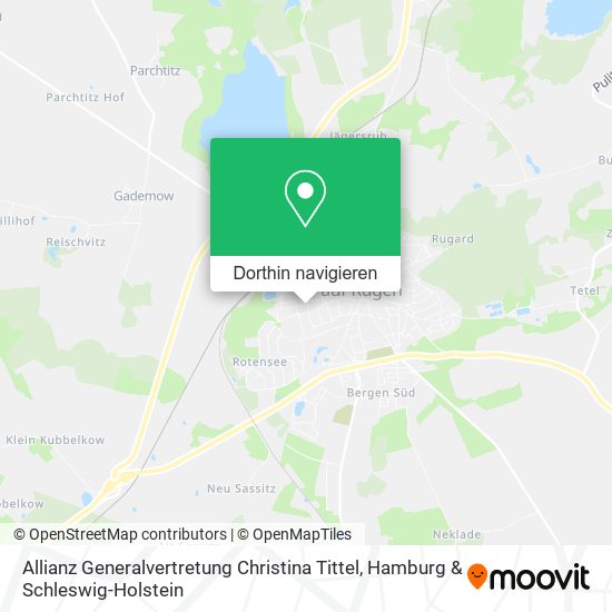 Allianz Generalvertretung Christina Tittel Karte