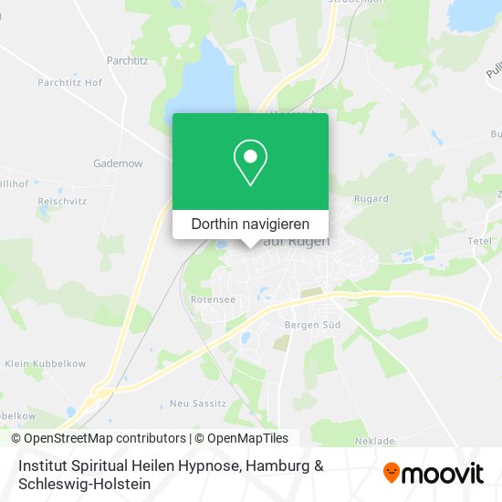 Institut Spiritual Heilen Hypnose Karte