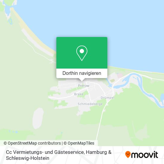 Cc Vermietungs- und Gästeservice Karte
