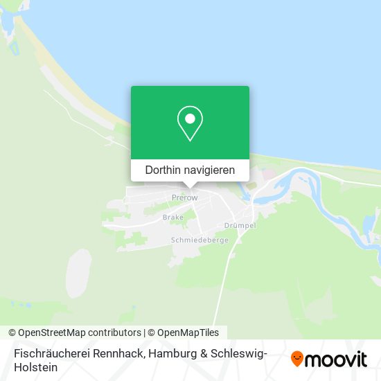 Fischräucherei Rennhack Karte