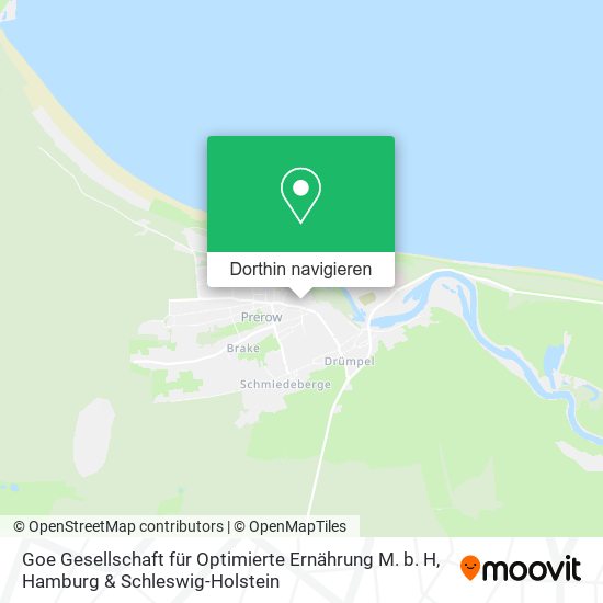 Goe Gesellschaft für Optimierte Ernährung M. b. H Karte